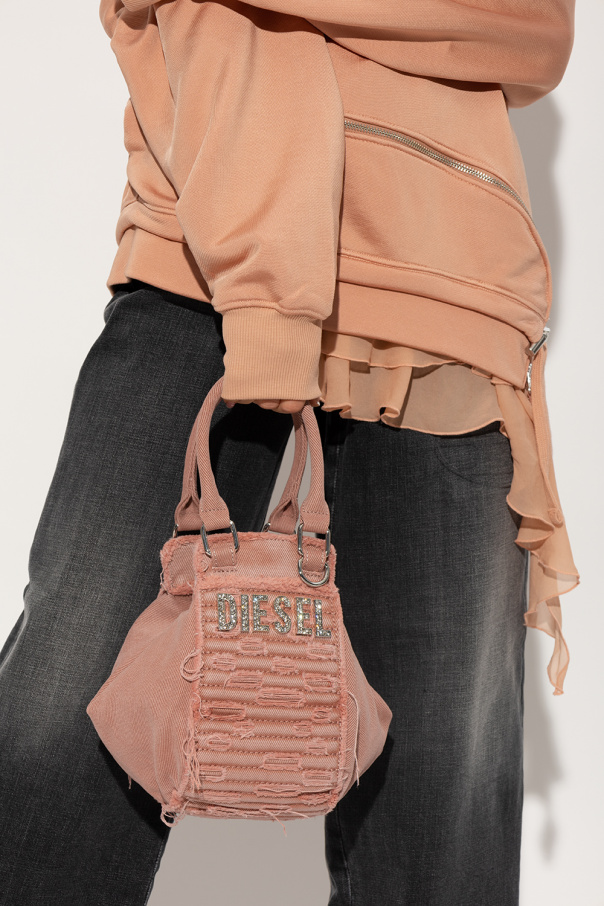 DIESEL バッグD-vina-C XS ピンク